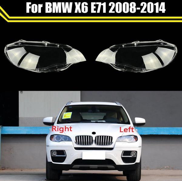 car front headlight glass headlamp transparent lampshade lamp shell lens cover for bmw x6 e71 2008-2014
car front headlight glass headlamp transparent lampshade lamp shell lens cover for bmw x6 e71 2008-2014
