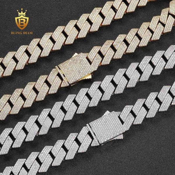 blingdiam jewelry custom hip hop 19mm aaaaa+ cz necklace fashion spring buckle cuban link chain, Silver
blingdiam jewelry custom hip hop 19mm aaaaa+ cz necklace fashion spring buckle cuban link chain, Silver