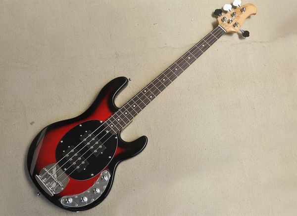 4 strings electric bass guitar with rosewood fretboard black pickguard customizable
4 strings electric bass guitar with rosewood fretboard black pickguard customizable