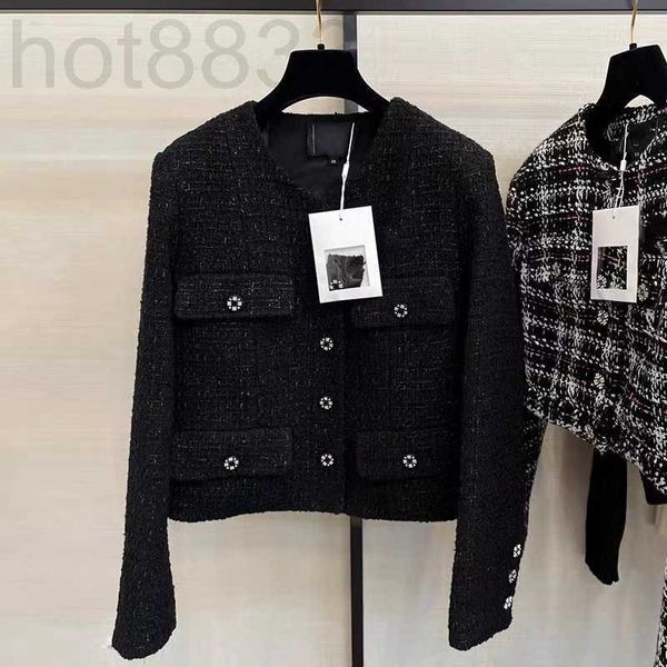 women's jackets designer new 2023 brand jacket fashion ootd high-end autumn winter classic tweed coat leisure black coats cardigan birt, Black;brown
women's jackets designer new 2023 brand jacket fashion ootd high-end autumn winter classic tweed coat leisure black coats cardigan birt, Black;brown