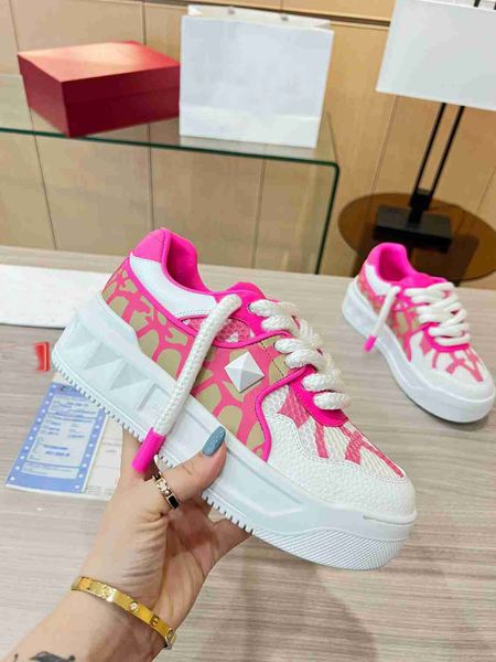 luxury name womens mens platform rivet dress pink pp shoes 3d printing tpu lace up walk size 35-44, Black
luxury name womens mens platform rivet dress pink pp shoes 3d printing tpu lace up walk size 35-44, Black