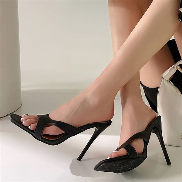 outdoor women slippers 2023 new fashion square head female 40-48 stilettos party elegant high heels slippers dropshopping, Black
outdoor women slippers 2023 new fashion square head female 40-48 stilettos party elegant high heels slippers dropshopping, Black