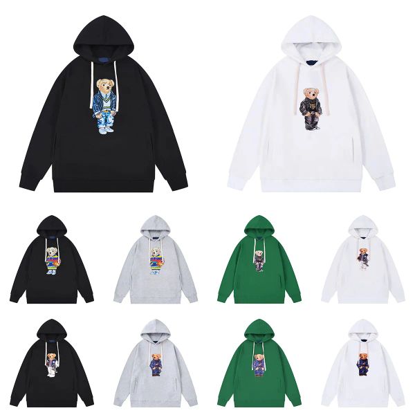 23 new little bear hoodies designers fashion ralphs mens hoodies man casual luxurys clothing laurens clothes, Black
23 new little bear hoodies designers fashion ralphs mens hoodies man casual luxurys clothing laurens clothes, Black