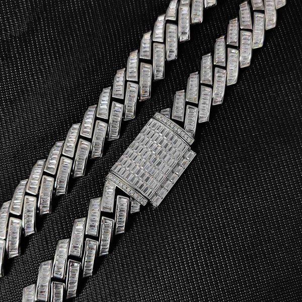 big chain 21mm wide moissanite baguette cuban link chain hip hop jewelry iced out 925 silver vvs diamond miami cuban necklace
big chain 21mm wide moissanite baguette cuban link chain hip hop jewelry iced out 925 silver vvs diamond miami cuban necklace
