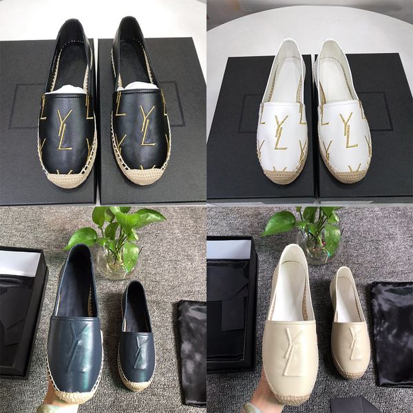 luxury casual shoes women straw flats espadrilles summer woman embroidery logo flat beach half slippers fisherman shoes fashion loafers, Black
luxury casual shoes women straw flats espadrilles summer woman embroidery logo flat beach half slippers fisherman shoes fashion loafers, Black
