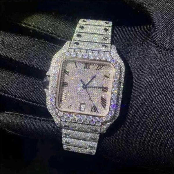 luxury mens watch moissanite mosang stone diamond watch movement watch for men montre de luxe wristwatch mechanical automatic 904l 048m4o, Silver
luxury mens watch moissanite mosang stone diamond watch movement watch for men montre de luxe wristwatch mechanical automatic 904l 048m4o, Silver