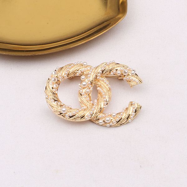 20style brand designer double letter brooches women men retro pearl brooch pin metal fashion jewelry accessories high quality, Gray
20style brand designer double letter brooches women men retro pearl brooch pin metal fashion jewelry accessories high quality, Gray