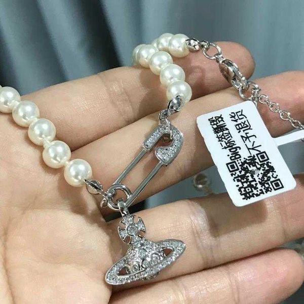 designer necklaces high edition western empress dowager vivian saturn pin pearl beaded necklace female paper clip net red accessory jewelry, Silver
designer necklaces high edition western empress dowager vivian saturn pin pearl beaded necklace female paper clip net red accessory jewelry, Silver