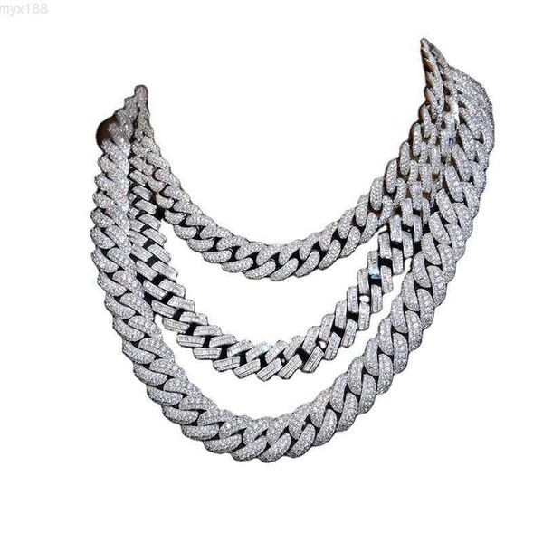 factory custom pass diamond tester 9-14mm 925 sterling silver vvs moissanite diamond miami cuban link chain necklace
factory custom pass diamond tester 9-14mm 925 sterling silver vvs moissanite diamond miami cuban link chain necklace
