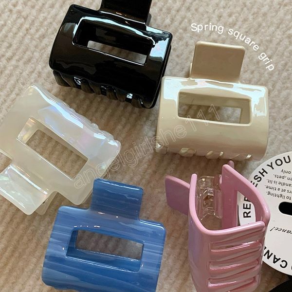 korean woman square acetate hair claws ladies fashion hairpins hairgrip barrettes washing face hair clips girls hair accessories, Slivery;white
korean woman square acetate hair claws ladies fashion hairpins hairgrip barrettes washing face hair clips girls hair accessories, Slivery;white