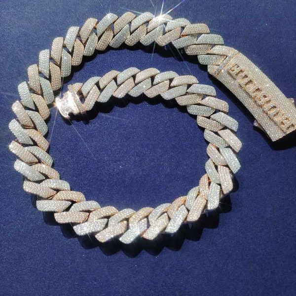 20mm 925 plate rose gold miami cuban chain plated heavy hiphop chunky cuban chain necklace, Silver
20mm 925 plate rose gold miami cuban chain plated heavy hiphop chunky cuban chain necklace, Silver