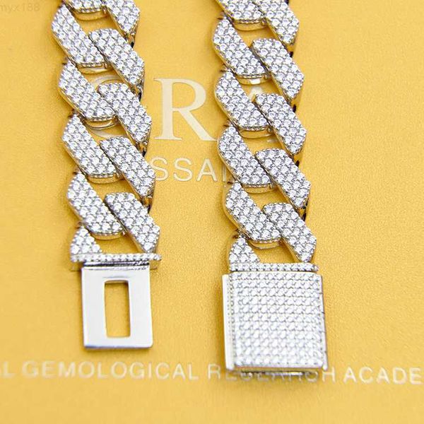 custom moissanite cuban necklace 3 rows 15mm 925 sterling silver with ice out loose diamond jewelry men cuban chain
custom moissanite cuban necklace 3 rows 15mm 925 sterling silver with ice out loose diamond jewelry men cuban chain