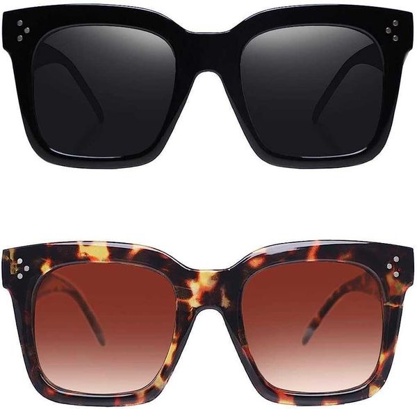 vintage women's oversized sunglasses designer luxury square uv400 protective flat lens r690, White;black
vintage women's oversized sunglasses designer luxury square uv400 protective flat lens r690, White;black