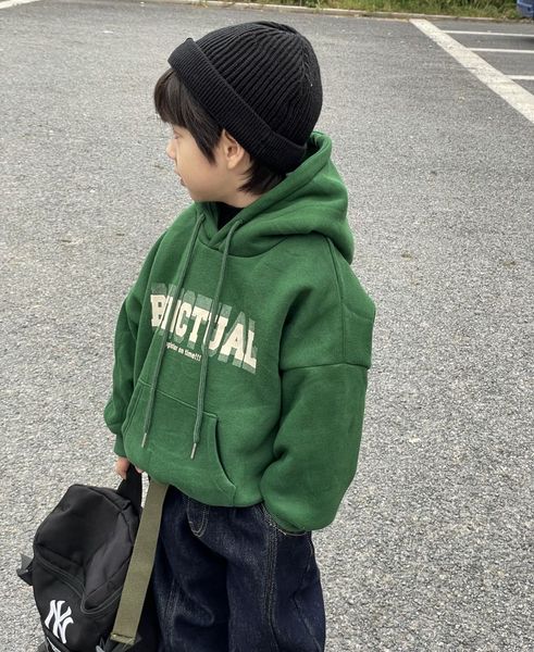 winter new children's hoodie plush thickened warm boys' outdoors casual british style youth pullover grey and green suitable for i, Black
winter new children's hoodie plush thickened warm boys' outdoors casual british style youth pullover grey and green suitable for i, Black
