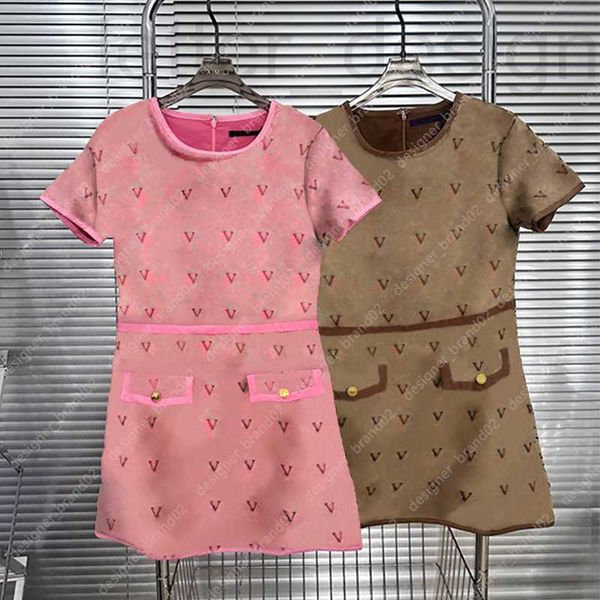 basic & casual dresses designer women classic full letter print dress fashion summer short sleeve womens clothing 02yc, Black;gray
basic & casual dresses designer women classic full letter print dress fashion summer short sleeve womens clothing 02yc, Black;gray