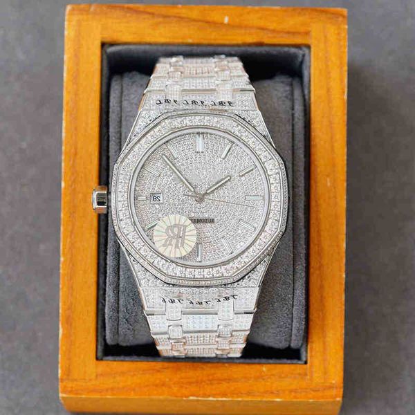 handmade of diamonds watch mens automatic mechanical watch 40mm with diamond-studded steel 904l sapphire ladi busins wristwatch montre5j9a, Silver
handmade of diamonds watch mens automatic mechanical watch 40mm with diamond-studded steel 904l sapphire ladi busins wristwatch montre5j9a, Silver