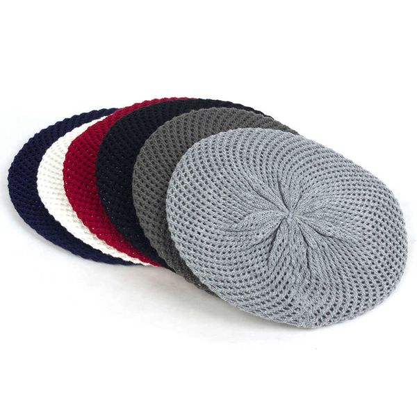 berets women fashion slouchy double layer wool knit berets hats winter spring warm hats solid color beanies female casual hollow caps z0616, Blue;gray
berets women fashion slouchy double layer wool knit berets hats winter spring warm hats solid color beanies female casual hollow caps z0616, Blue;gray