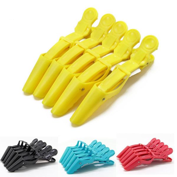 wholesale- 5pcs lot black red hairdressing salon sectioning clamp crocodile hair clips hairpin grip 4 multi-colors styling tools wholesale
wholesale- 5pcs lot black red hairdressing salon sectioning clamp crocodile hair clips hairpin grip 4 multi-colors styling tools wholesale