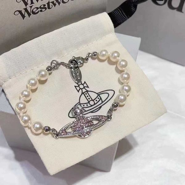 new saturn pearl bracelet western empress dowager 925 silver 520 valentine's day gift, Black
new saturn pearl bracelet western empress dowager 925 silver 520 valentine's day gift, Black