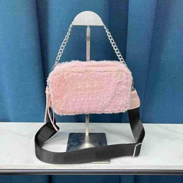 new evening bags plush marc camera bag wide shoulder straps designer bag women fur chain shoulder bags winter purse handbag 221029
new evening bags plush marc camera bag wide shoulder straps designer bag women fur chain shoulder bags winter purse handbag 221029