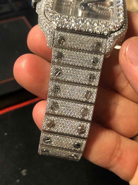 moissaniteluxury digner custom skeleton sier moissanite diamond watch pass tted quartz movement men's frozen sapphire2023a0c2, Silver
moissaniteluxury digner custom skeleton sier moissanite diamond watch pass tted quartz movement men's frozen sapphire2023a0c2, Silver