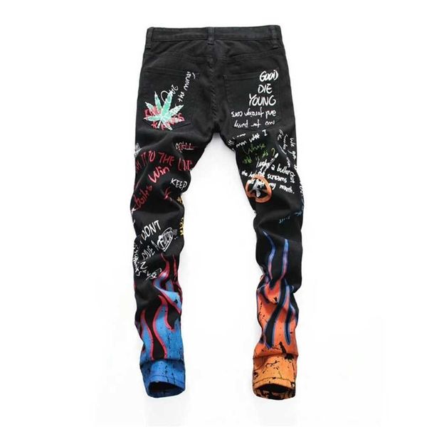 american street style fashion men jeans white black slim fit designer printed jeans men elastic punk pants hip hop jeans homme, Blue
american street style fashion men jeans white black slim fit designer printed jeans men elastic punk pants hip hop jeans homme, Blue