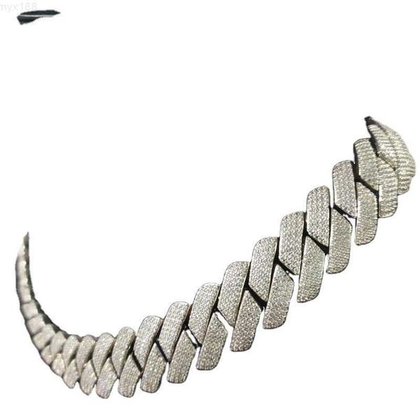 10-18mm handmade cuban link chain pass diamond tester 925 sterling silver vvs moissanite iced out cuban necklace
10-18mm handmade cuban link chain pass diamond tester 925 sterling silver vvs moissanite iced out cuban necklace