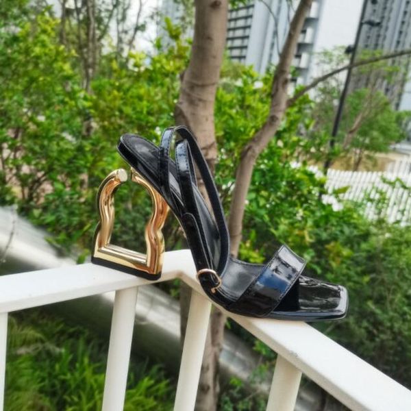 casual designer summer black sandals patent leather lace-up heels backless high-heeled sandals large size 43
casual designer summer black sandals patent leather lace-up heels backless high-heeled sandals large size 43