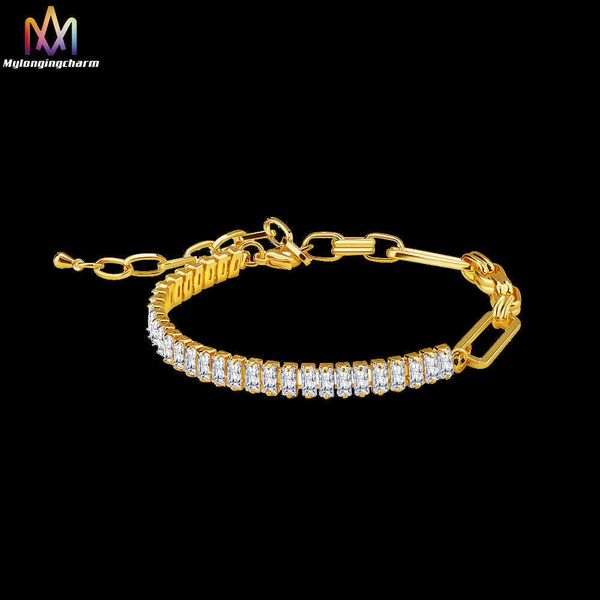 selling classic rectangle cubic zirconia tennis bracelet luxury iced out hiphop cz diamond for women men, Silver
selling classic rectangle cubic zirconia tennis bracelet luxury iced out hiphop cz diamond for women men, Silver