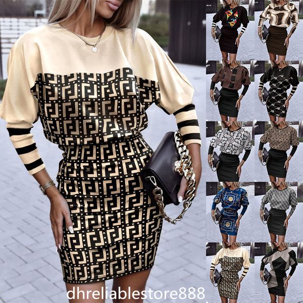 spring and autumn new women's dress fashion .k print waist round neck women's dress size s--3xl, Black;gray
spring and autumn new women's dress fashion .k print waist round neck women's dress size s--3xl, Black;gray