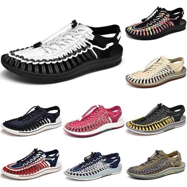 2023 woven casual beach shoes men womenwhite blue beige pink brown black red mens trainers outdoor sports sneakers
2023 woven casual beach shoes men womenwhite blue beige pink brown black red mens trainers outdoor sports sneakers