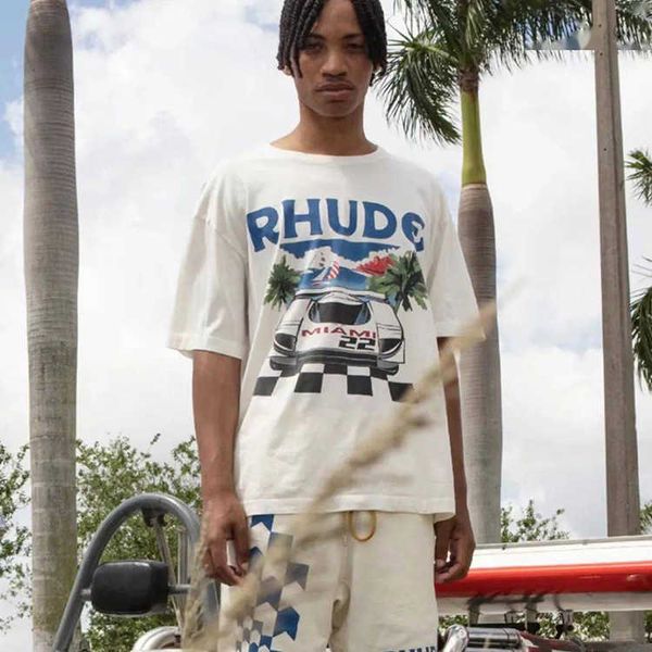 men's t-shirts craftsmanship rhudes summer fashion designer rhude short formula racing miami limited theme print american high street, White;black
men's t-shirts craftsmanship rhudes summer fashion designer rhude short formula racing miami limited theme print american high street, White;black