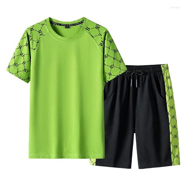 men's tracksuits 2023 tracksuit set summer men fashion sportswear clothing fitness short sleeve t shirt pants two piece suit, Gray
men's tracksuits 2023 tracksuit set summer men fashion sportswear clothing fitness short sleeve t shirt pants two piece suit, Gray