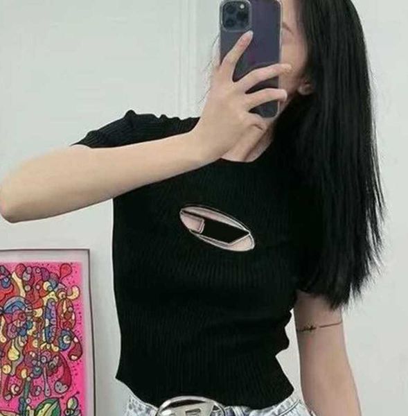 women's tshirts designer knit diesel tight t-shirt hollow out tee tanks women shirts letter printed short sleeve yoga tees woman summer, White
women's tshirts designer knit diesel tight t-shirt hollow out tee tanks women shirts letter printed short sleeve yoga tees woman summer, White