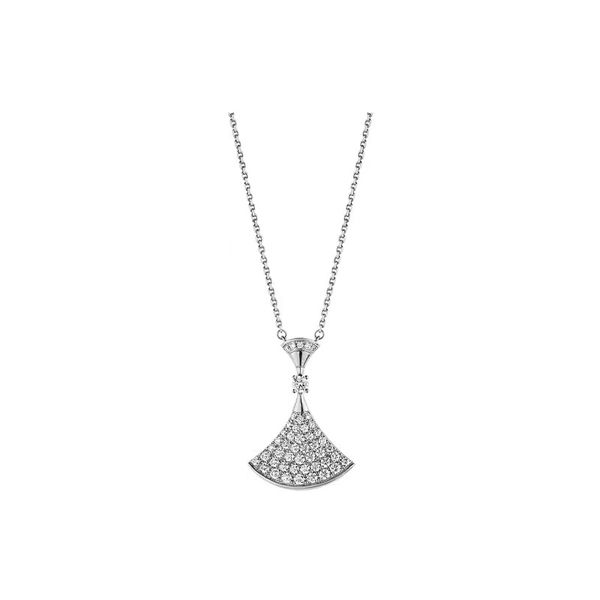 new shiny jewelry round diamond fan shape pendant necklace for fashion women, graduated the dress was full of diamond necklaces, Silver
new shiny jewelry round diamond fan shape pendant necklace for fashion women, graduated the dress was full of diamond necklaces, Silver