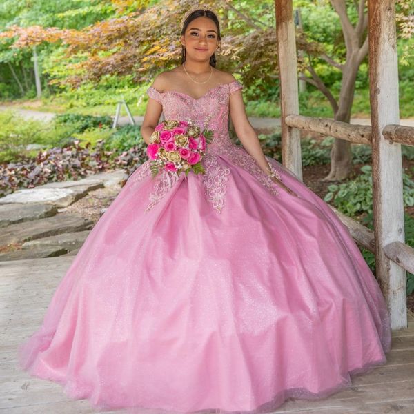 pink shiny princess ball gown quinceanera dresses off shoulder appliques lace crystal vestido de 15 anos 16th prom party dress, Blue;red
pink shiny princess ball gown quinceanera dresses off shoulder appliques lace crystal vestido de 15 anos 16th prom party dress, Blue;red