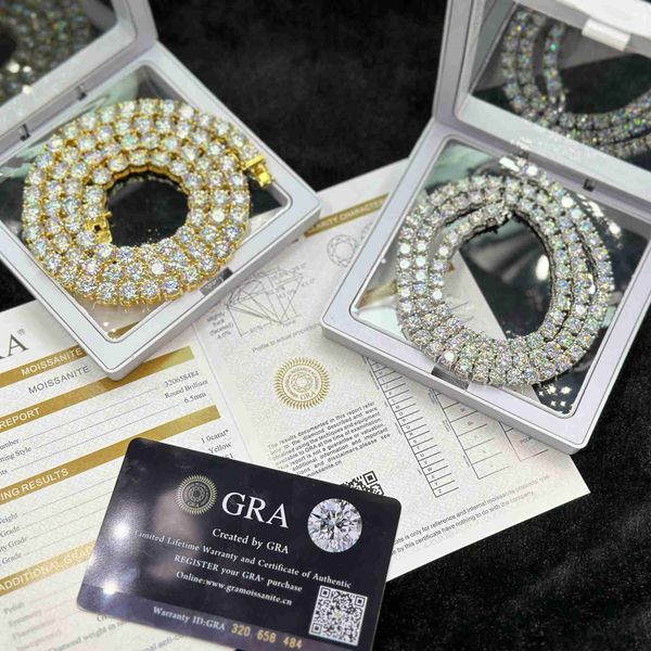 sparkling bracelet necklace moissanite tennis chain 3mm 4mm 925 sterling silver pass diamond test fine jewelry missanite chains
sparkling bracelet necklace moissanite tennis chain 3mm 4mm 925 sterling silver pass diamond test fine jewelry missanite chains