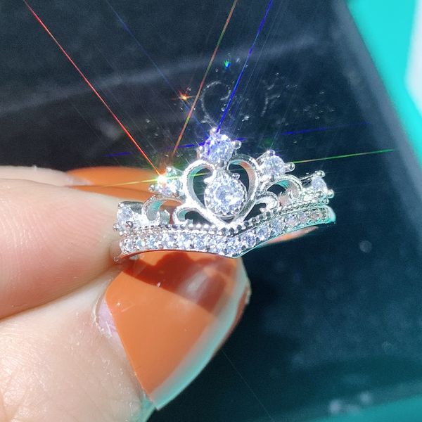 90% off crown lab diamond cz promise ring 925 sterling silver engagement wedding band rings for women bridal charm party jewelry, Slivery;golden
90% off crown lab diamond cz promise ring 925 sterling silver engagement wedding band rings for women bridal charm party jewelry, Slivery;golden