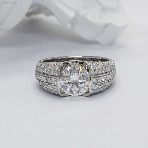 paston customize jewelry 3ct round shape vvs diamond engagement wedding rings for men moissanite trendy men's jewelry 925silver, Silver
paston customize jewelry 3ct round shape vvs diamond engagement wedding rings for men moissanite trendy men's jewelry 925silver, Silver