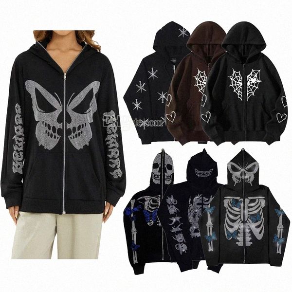 designers mens y2k hoodie full zip sweatshirts hip hop gothic hoodies graphic print hooded streetwear harajuku goth oversized europe and ame, Black
designers mens y2k hoodie full zip sweatshirts hip hop gothic hoodies graphic print hooded streetwear harajuku goth oversized europe and ame, Black
