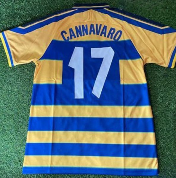 1999 2000 parmas retro soccer jerseys crespo ortega buffon thuram adriano cannavaro quality vintage football shirt maillot camiseta de foot, Black;yellow
1999 2000 parmas retro soccer jerseys crespo ortega buffon thuram adriano cannavaro quality vintage football shirt maillot camiseta de foot, Black;yellow