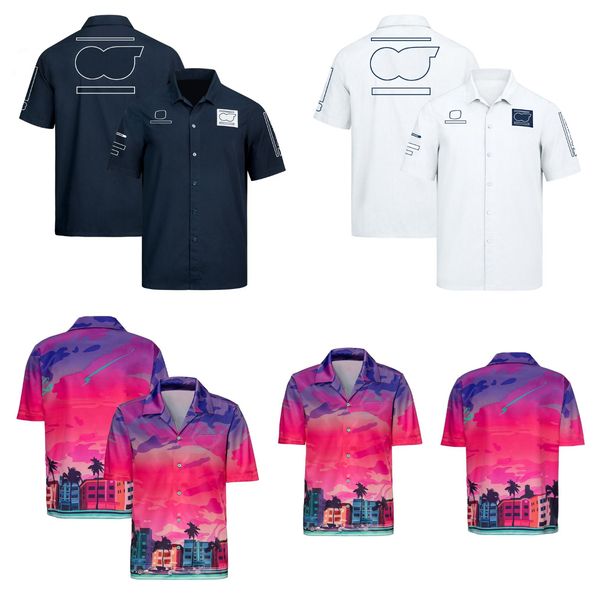 2023 new f1 team uniform men's short sleeve shirt leisure sports lapel racing suit plus size custom shirt
2023 new f1 team uniform men's short sleeve shirt leisure sports lapel racing suit plus size custom shirt