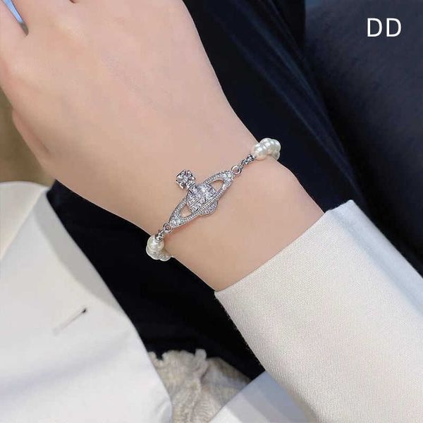 empress dowager flash diamond saturn milk pearl bracelet punk atmosphere four seasons handwear, Black
empress dowager flash diamond saturn milk pearl bracelet punk atmosphere four seasons handwear, Black