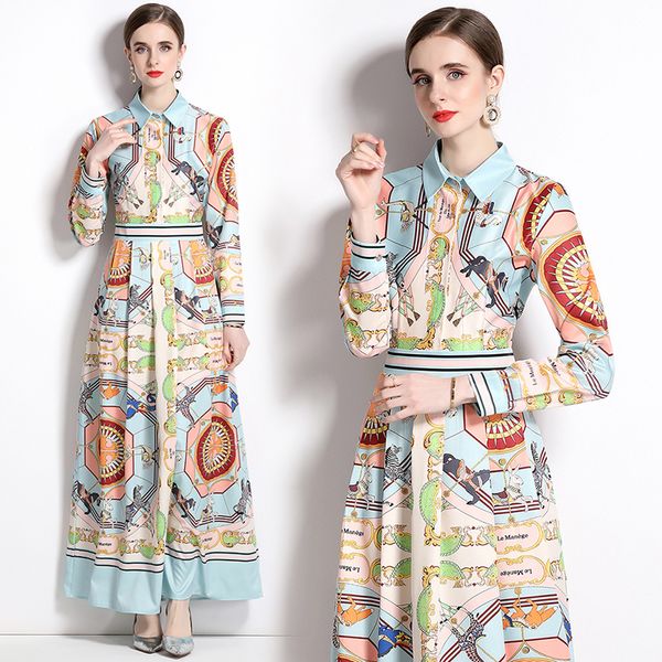 2023 long sleeve women maxi shirt dress robes luxury designer going out polo neck button front print slim party ruched elegant dresses casua, Black;gray
2023 long sleeve women maxi shirt dress robes luxury designer going out polo neck button front print slim party ruched elegant dresses casua, Black;gray