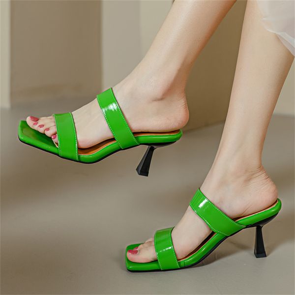 shoes woman slippers 2023 summer outside high heels mules slides party fetish square head female shoes dropshopping, Black
shoes woman slippers 2023 summer outside high heels mules slides party fetish square head female shoes dropshopping, Black