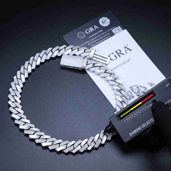 custom clasp service hip hop 18mm 925 sterling silver vvs moissanite iced out shell miami cuban link chain
custom clasp service hip hop 18mm 925 sterling silver vvs moissanite iced out shell miami cuban link chain