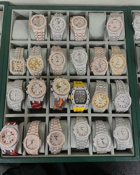 wristwatch d31 mens watch 4130 movement watch for men 3255 montre de luxe mosang stone iced vvs1 gia watch diamond watchs wristwatch5j4h, Silver
wristwatch d31 mens watch 4130 movement watch for men 3255 montre de luxe mosang stone iced vvs1 gia watch diamond watchs wristwatch5j4h, Silver