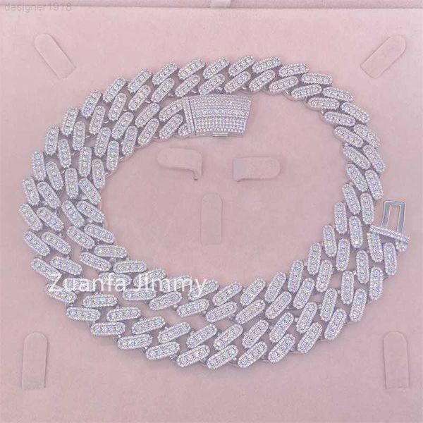 15mm two row iced out vvs moissanite diamond men big miami hip hop jewelry cuban link, Silver
15mm two row iced out vvs moissanite diamond men big miami hip hop jewelry cuban link, Silver