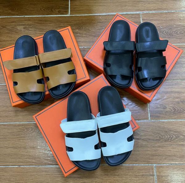 2023 new designer sandals chypre slippers beach classic men women slides h flat luxury summer lady leather flip flops, Black
2023 new designer sandals chypre slippers beach classic men women slides h flat luxury summer lady leather flip flops, Black