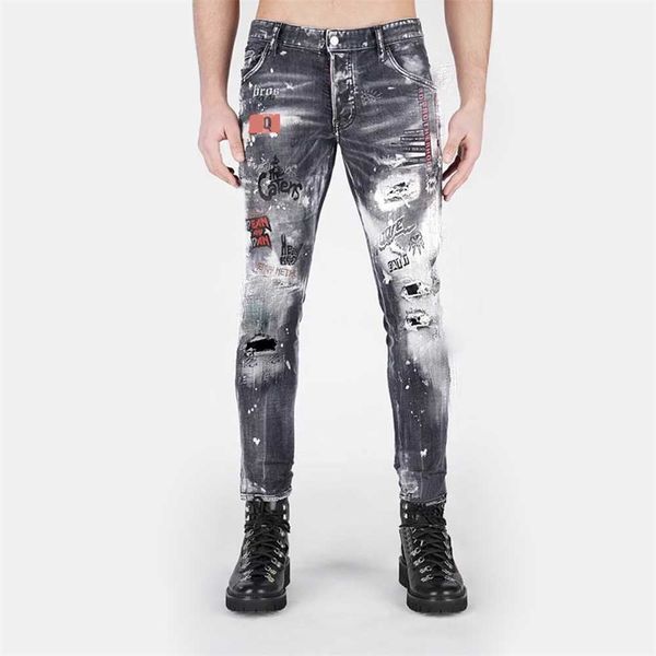 dsq phantom turtle men jean luxury designer skinny ripped cool guy causal hole fashion brand fit washed pants, Blue
dsq phantom turtle men jean luxury designer skinny ripped cool guy causal hole fashion brand fit washed pants, Blue